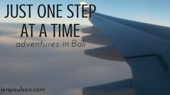 Just One Step at a Time