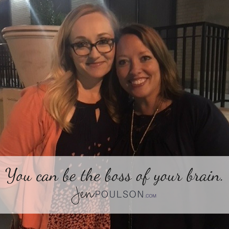 You can be the boss of your brain.