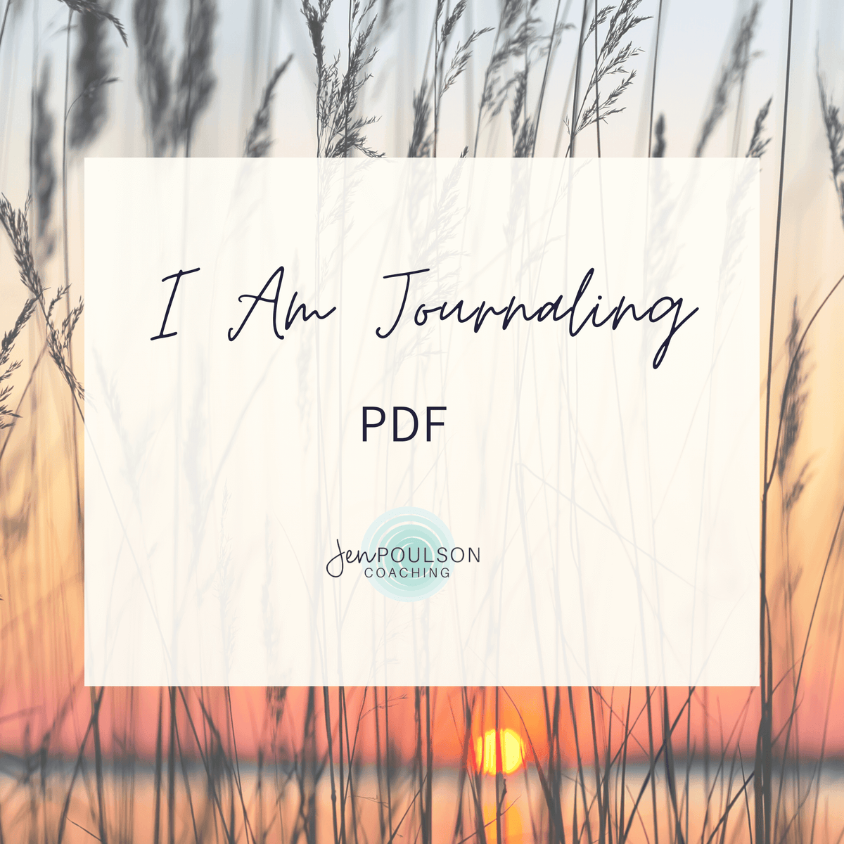 I AM Journaling PDF
